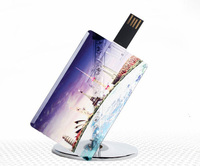 Clé USB Publicitaire Personnalisée avec Logo Impression Couleur pour Entreprise, Capacités 4 Go, 8 Go, 16 Go, 32 Go, 64 Go