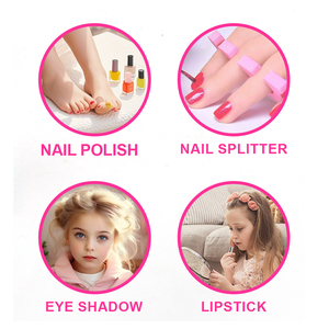 Cosmétiques pour enfants en gros, coffret de maquillage réel pour filles, fabricant OEM, prix de gros, jeu d'imitation, vernis à ongles pelable pour enfants - Product Image 2