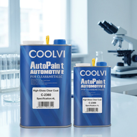 Vernis haute densité C-2360 2K transparent - Pulvérisation pour la rénovation de la peinture automobile