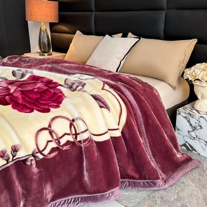 Chăn ga giường chất liệu sợi <span class=keywords><strong>polyester</strong></span> 100%, dày dặn, hai lớp, dệt kiểu Raschel, <span class=keywords><strong>in</strong></span> và nhuộm hoạt động, tuyệt vời để giữ ấm - Product Image 3