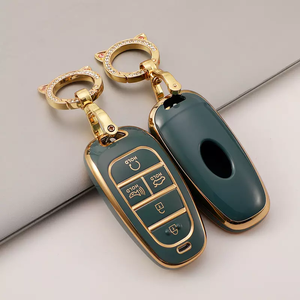 Étui de protection pour clé de voiture en TPU, échantillon gratuit, pour Hyundai <span class=keywords><strong>Santa</strong></span> <span class=keywords><strong>Fe</strong></span> Tucson <span class=keywords><strong>2022</strong></span> NEXO NX4 Atos <span class=keywords><strong>Prime</strong></span> Solaris 2021, 5 boutons, accessoires auto - Product Image 4