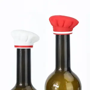 Accessori per vino personalizzati di alta qualità tappo per bottiglia di birra frizzante tappo per vino rosso in Silicone
