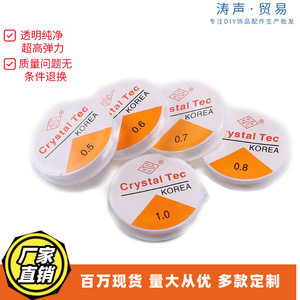 Transparent Crystal Fishing Line Elastic <b>Thread</b> Jewelry String DIY <b>Beading</b> Material Plastic Resin Wire For Handmade Jewelry - Product Image 5