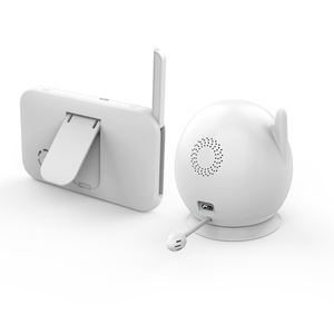 <span class=keywords><strong>Babyphone</strong></span> vidéo intelligent ABM100S 4,5 pouces avec caméra sans fil 2,4 GHz, 2 caméras, capteur de température et audio - Product Image 6