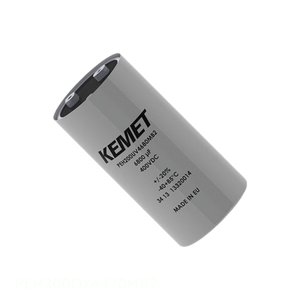 Condensador de Canal de Fabricante para Montaje en Chasis PEH200OY4470MB2 4.7 mF CAP ALUM SCRW TERM 85C - Product Image 1