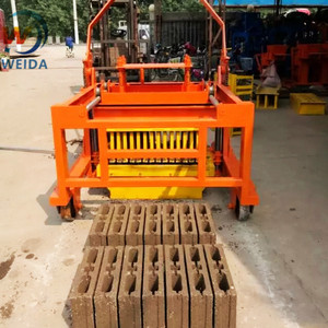 Macchina per fabbricare mattoni ecologici Mobile-Diesel/motorizzata prezzo all'ingrosso CE/ISO doppia certificazione - Product Image 1