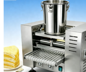Máquina Compacta para Crepas Multicapa, Automática, de Uso Comercial, para Hacer 1000 Crepas, Ideal para Panaderías y Pastelerías - Product Image 4