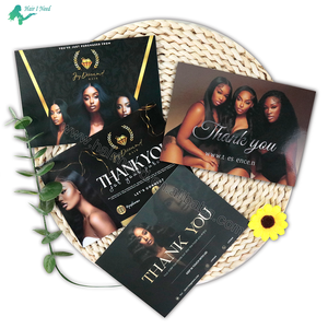 Logo personalizzato grazie alla <span class=keywords><strong>stampa</strong></span> di biglietti di ringraziamento per le piccole imprese con carta di ringraziamento a colori personalizzata - Product Image 1