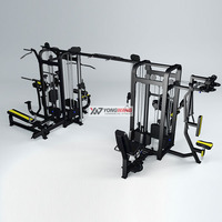 Machines de fitness pour salle de sport, machine de musculation multi-stations, jungle de musculation 8 stations