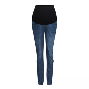Vente en gros femmes enceintes <span class=keywords><strong>Legging</strong></span> femmes pantalons de maternité taille haute élastique confortable long pantalon décontracté - Product Image 2