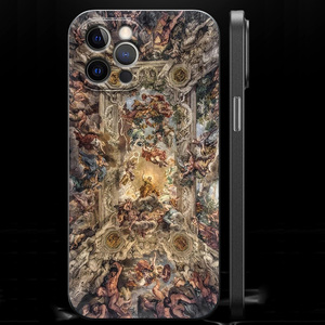 Custodia per telefono con stampa UV per iPhone 16 13 15 14 12 11 Pro MAX XR X SE XS 7 8 Plus Cover Capa di lusso Van Gogh Art expanstics Angel - Product Image 6