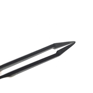 Lớn thép không gỉ Tự làm công cụ khai thác chính xác mở rộng lông mi mịn tip kháng hóa chất <span class=keywords><strong>Lash</strong></span> Nhíp nhựa - Product Image 3