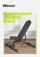 Banc de musculation Wavar, banc de musculation réglable, banc de musculation abdominal, banc de musculation pour l'entraînement, banc plat pour les abdominaux