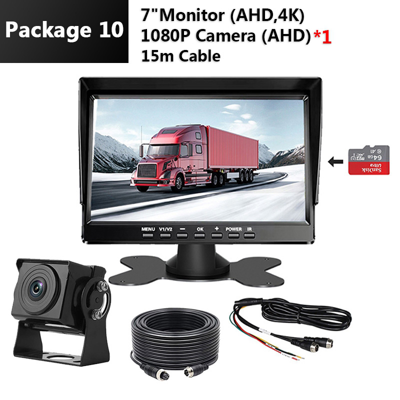 P10[7 "moniteur + 1 caméra]
