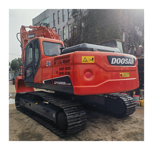 Excavatrice d'occasion originale de fabrication sud-coréenne Excavatrice sur chenilles Doosan d'occasion de 20 tonnes DX225LC-9 - Product Image 1