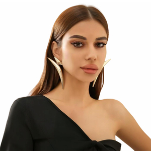 Exagéré grand <span class=keywords><strong>croissant</strong></span> <span class=keywords><strong>de</strong></span> <span class=keywords><strong>lune</strong></span> boucles <span class=keywords><strong>d</strong></span>'oreilles pour femmes à la mode dames grande <span class=keywords><strong>d</strong></span>éclaration <span class=keywords><strong>boucle</strong></span> <span class=keywords><strong>d</strong></span>'<span class=keywords><strong>oreille</strong></span> accessoires mode <span class=keywords><strong>oreille</strong></span> bijoux cadeau - Product Image 1