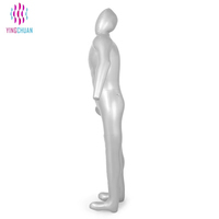 Mannequin masculin gonflable en PVC durable, mannequin de corps entier