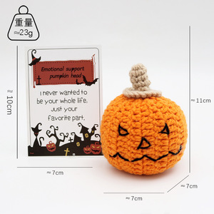 Decorazioni da Tavolo per Halloween, Zucche e Fantasmi, Bambole Energetiche Positive, Zucca per la Stagione Autunnale, Halloween e Festa del Ringraziamento - Product Image 5