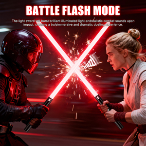 <span class=keywords><strong>Sabre</strong></span> laser pour enfants, LED lumineux, son de combat, idéal pour cosplay et fêtes, rechargeable, en métal, vente en gros, directement de l'usine, personnalisable en vrac - Product Image 3