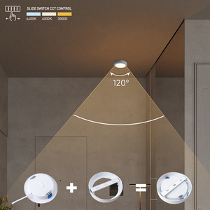 Bề mặt được gắn trần ánh sáng 9W 12W 18W 24W bề mặt được gắn bảng điều khiển LED tròn downlights trần LED - Product Image 6