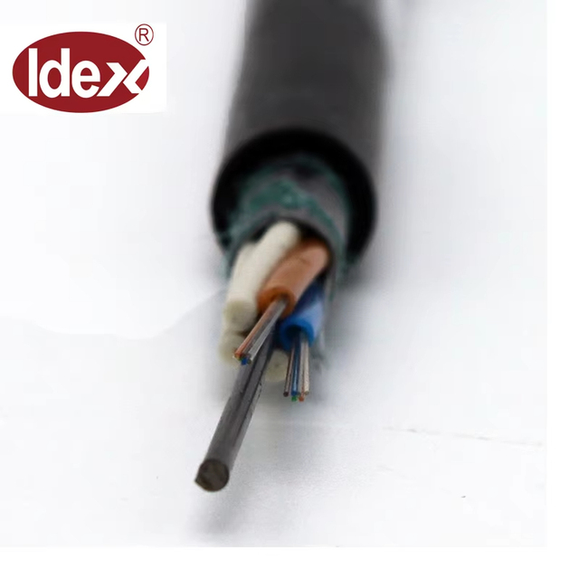 Fiber Optic Cable GYTS 12F Optical Fiber Cable 12 Core Self Supporting Optical Cable