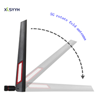 Antena WIFI de Doble Banda de 10 dbi, 2.4G 5G 5.8Ghz, Antenas Universales, Amplificador, Router WLAN, Potenciador de Antena