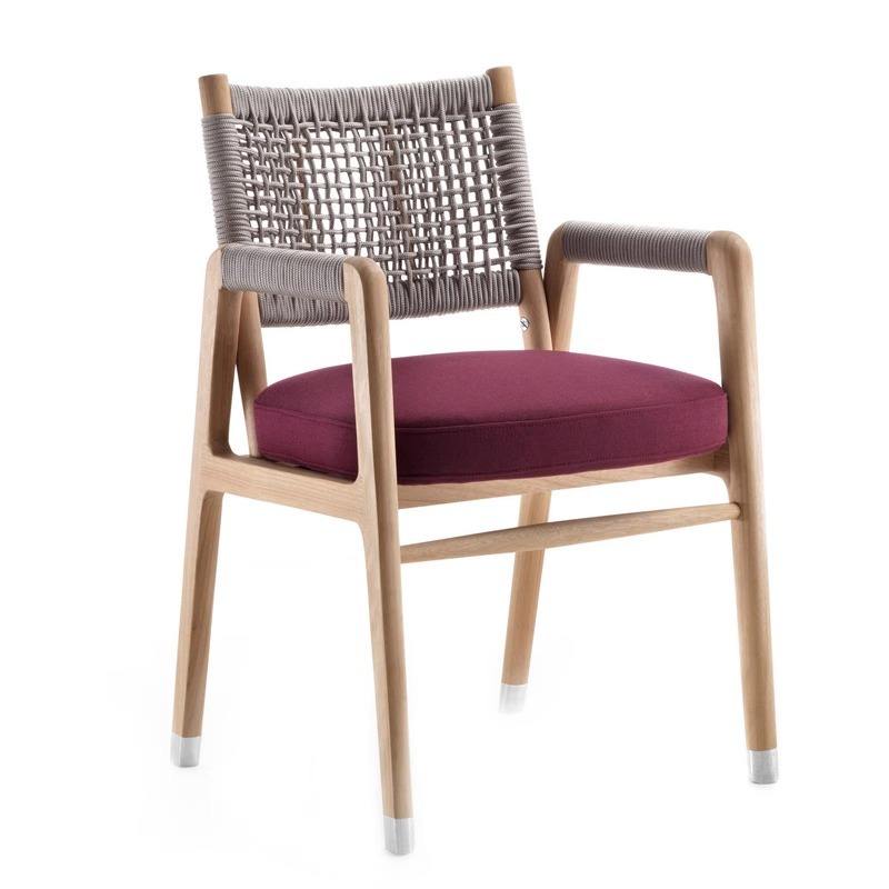 Chaise de salle à manger [Teck]