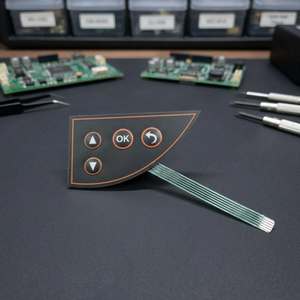 Clavier à membrane personnalisé pour panneau de commande électronique, modèle GR106, fabriqué à Taïwan, référence croisée GR108 - Product Image 3