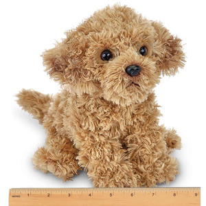 Bel cucciolo carino bambola personalizzato di simulazione animale peluche morbido cotone imbottito cane PP riempimento regalo per bambini - Product Image 6