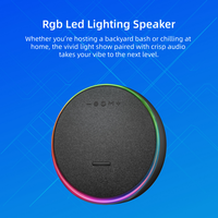 Altavoz Portátil para Fiestas de 80W con Luz LED RGB, para Uso en Interiores y Exteriores, Compatible con Tarjeta de Memoria y Batería