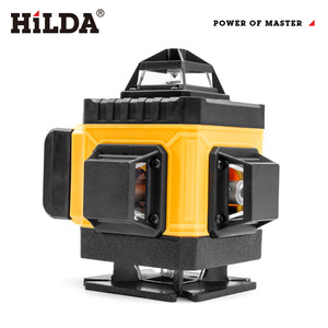 เลเซอร์ระดับแสงอินฟราเรดจากโรงงานโดยตรง แสงสีเขียว 16 เส้น 360 องศา ปรับระดับอัตโนมัติ 4 มิติ แบบหมุนได้ สำหรับงานก่อสร้าง - Product Image 5