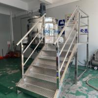 Cuve de mélange de détergent CYJX avec chauffage intégré, homogénéisateur émulsifiant, machine de fabrication de savon liquide, pour l'extension de la ligne de production