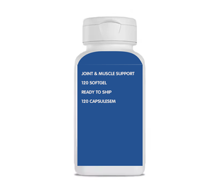 Supplément de soutien articulaire OEM 120 Softgel Dosage de soutien musculaire à l'huile de moule à lèvres vertes pas pour les adolescents pour les adultes - Product Image 1
