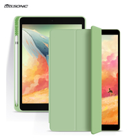 Étui en silicone PU pliable pour le nouvel iPad 10,9 pouces 2022, coque antichoc avec support pour stylet, étui magnétique pour le nouvel iPad 10e génération
