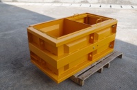 Moule en béton CMB12 à usage intensif pour coffrage de bloc de ciment durable de construction