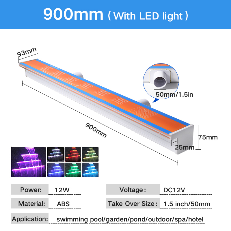 900 mm-12 W