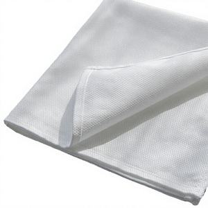 100% Linen Handmade 60x60cm Rectangle Tea Towel Solid Color Napkin Reusable Organic OEM ODM Wholesale Bulk Manufacturer Supplier - Product Image 3