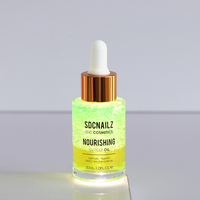 Pabrik pribadi profesional Label 30ML lapisan ganda minyak kutikula kuku organik