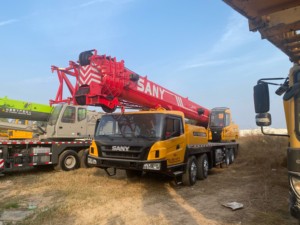 Grue sur camion SANY STC500T série 2022 Evangel 50 tonnes en promotion avec moteur, boîte de vitesses, composants de pompe et de transmission - Product Image 2