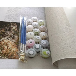 XIXI - Juego de Pintura por Números Personalizado para Principiantes, Paisaje Hecho a Mano sobre Lienzo con Pintura Acrílica - Product Image 5
