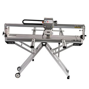 Scie à <span class=keywords><strong>carrelage</strong></span> électrique Wandeli 4500W, coupe-pierre de table QLZ-ZD-1600 avec guide laser automatique, machine professionnelle <span class=keywords><strong>pour</strong></span> la coupe de la porcelaine - Product Image 1