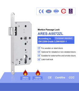 Factory-A72ZL Certified Fire-Rated Mortise <span class=keywords><strong>Lock</strong></span> Durable Anti-Theft Dead Bolt com chave para portas de madeira e aço Iron <span class=keywords><strong>CAM</strong></span> <span class=keywords><strong>Lock</strong></span> - Product Image 6