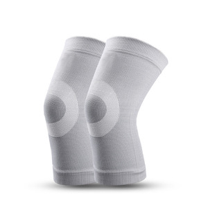 Genouillères grises d'été, taille unique, haute élasticité, respirantes, pour femmes, rétention de chaleur, utilisation sportive - Product Image 3