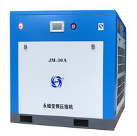 Compresseur d'air à vis rotatif stationnaire haute pression 7,5 kW 10 CV 12 bars 13 bars 8 bars à pression stable pour l'industrie