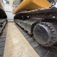 Excavatrice Caterpillar 325C d'occasion de qualité supérieure, 25 tonnes, sur chenilles, avec pompe hydraulique, moteur, boîte de vitesses, modèle 2023 testé