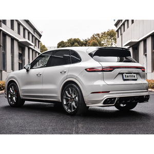 Kit de carrosserie de pare-chocs modifiés pour <span class=keywords><strong>Porsche</strong></span> <span class=keywords><strong>Cayenne</strong></span> 9Y0.1 2018-2023 Facelift to Turbos Style comprend des pièces Tkt. - Product Image 3