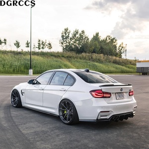 For 3 Series F30 F35&M3 F80 Sedan CS Style Carbon Fiber <b>Rear</b> <b>Spoiler</b> Trunk Wing 2011-2019 Carbon Fiber - Product Image 2