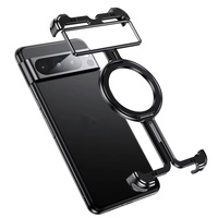 Étui de téléphone étanche et antichoc en acier inoxydable magnétique creux pour Google Pixel 8, Google Pixel 9 Pro et 7 Pro