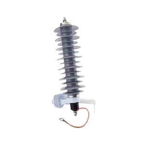 Best price good quality mental oxide 11kv 33kv high voltage lightning arrester