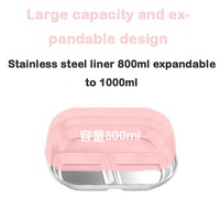 Boîte à déjeuner en Silicone, faite sur mesure, 10 pièces, Promotion de bébé en acier inoxydable, contenant pour nourriture